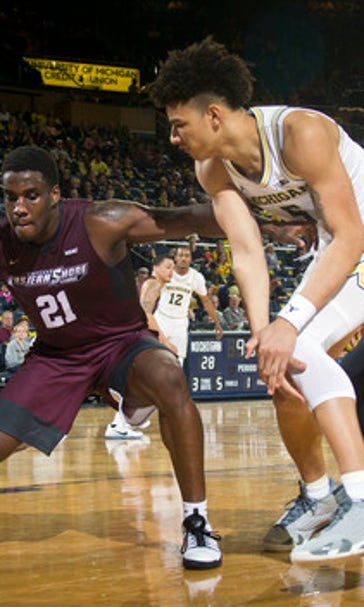 Another rout for Michigan, 98-49 over Md.-Eastern Shore (Dec 17, 2016)